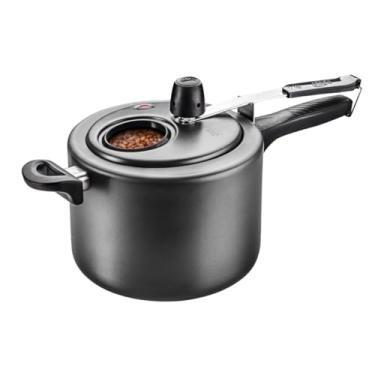 Imagem de Panela De Pressão com Visor | MTA | Cor: Grafite | 4,5 Litros | Antiaderente