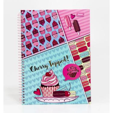 Imagem de Caderno Universitário 96 Folhas Cupcake Foroni