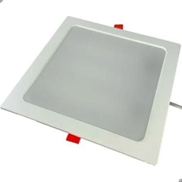 Imagem de Plafon Painel de LED quadrado de Embutir 22x22cm - 18W - 3000k - Marca Lorben