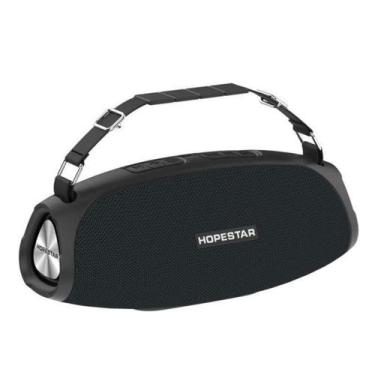 Imagem de Caixa de Som Portátil HOPESTAR Black Boombox H43 Bluetooth - 10Wx2