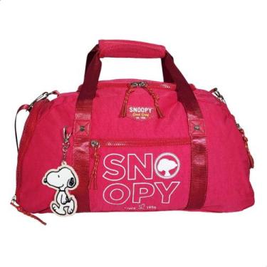 Imagem de Bolsa Sacola Snoopy Grande Academia Tiracolo Nylon