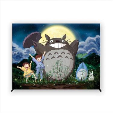 Imagem de Painel de Festa Retangular Totoro 3,00x2,00 metros - Fera Print