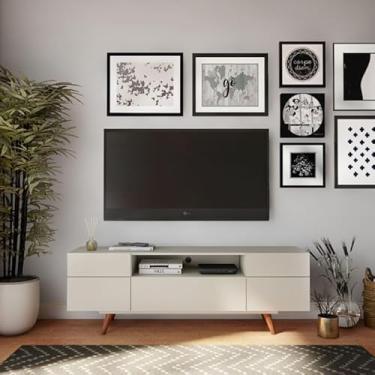 Imagem de Rack Retrô Lupi Off White 162 cm