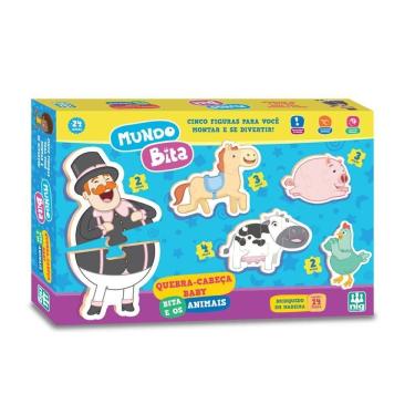 Imagem de Quebra Cabeça Mundo Bita e os Animais - Nig
