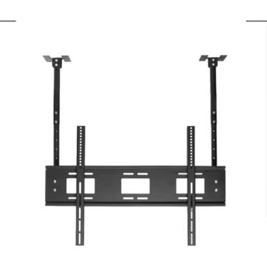 Imagem de CUTPOIY Suporte de parede para TV suporte ajustável para teto de TV, serve para tela plana de LED de 55-86 polegadas, suporte de TV suspenso de dois polos para TVs de 26 a 70 polegadas