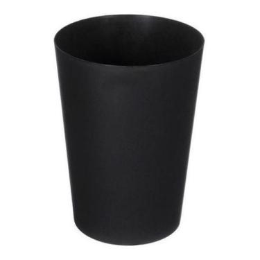 Imagem de Cesto Lixeira Plástico Sem Tampa 22L Jsn Preto