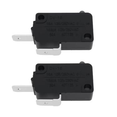 Imagem de Create idea 2 peças interloque de micro-ondas SPST interruptor de porta MW0498 compatível com Whirlpool W10211974