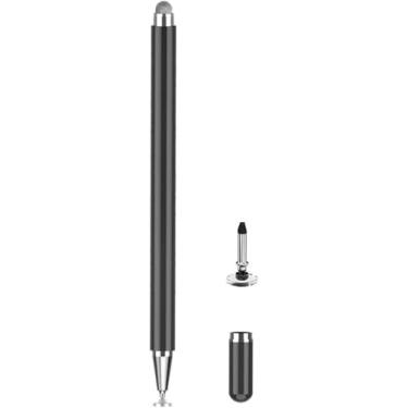 Imagem de Caneta Stylus para Samsung Galaxy Tab A7/A8/A8plus/A9/A9Plus, compatível com iPad/tablet Android, todos os dispositivos sensíveis ao toque, caneta S universal de alta sensibilidade (preto)
