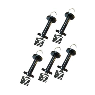 Imagem de Esquirla 5 peças de alças de mola isoladas para de cerca elétrica, peça de reposição, acessórios práticos para cercas de rancho ao ar livre