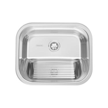 Imagem de Tanque De Encaixe Hera 30 L Em Aço Inox Polido 50X40 Cm