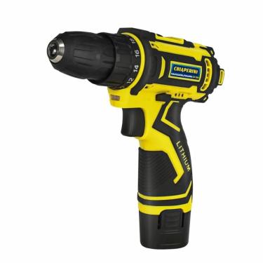 Imagem de Furadeira Parafusadeira Chiaperini 1350 3/8 A Bateria 12v 1.3amp Carregador Bivolt