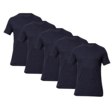 Imagem de Kit 5 Camisetas PLUS SIZE, masculina. Uso casual e esportivo. - Oly Sp