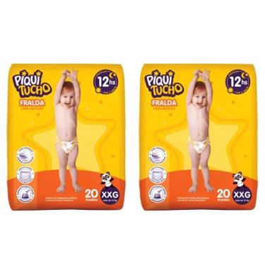 Imagem de Kit 2 PCT Fralda Descartável Piquitucho Mega - Todos os tamanhos, XXG