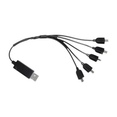 Imagem de Amagogo Drone carregamento de cabos substituições de peças portátil profissional universal carregador USB CABO PARTCOPTER PARTE para E88PRO E88 DIY