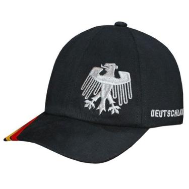 Imagem de Boné Alemanha 1974 Liga Retrô  Preto
