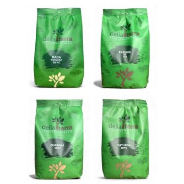 Imagem de Guaraná, Farinha de Uva, Maca Peruana e Catuaba 250g cada Della Terra