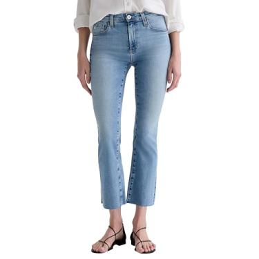 Imagem de AG Jeans Calça jeans feminina Farrah de cintura média, Marina Blue, 25