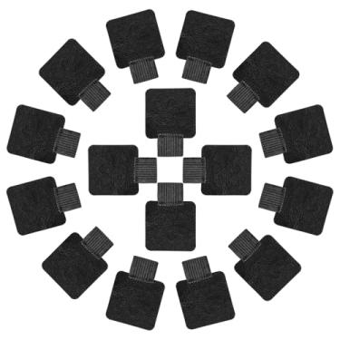 Imagem de 16 unidades de suporte de caneta para caderno, suporte autoadesivo, para lápis, elástico, projetado para diários, calendários, pranchetas, agendas, cadernos de desenho e muito mais