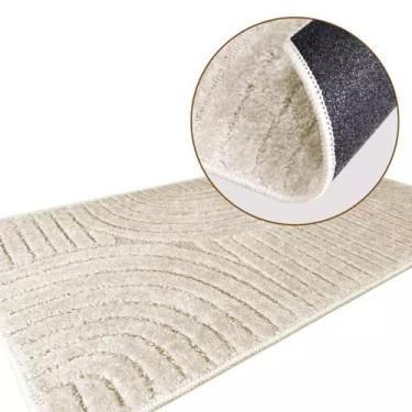 Imagem de 2 Tapete Banheiro Antiderrapante Grande 50X100 Js Sd M60 - IDEALIZA, M