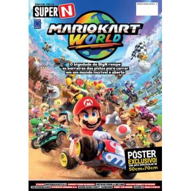 Imagem de Pôster Gigante Mario Kart World - Posterzine Super N - Editora Europa