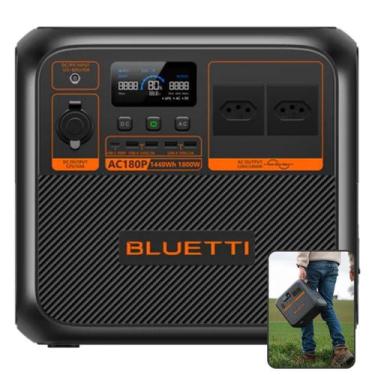 Imagem de Estação de Energia Portátil Bluetti AC180P 1440Wh 1800W Potente Leve C