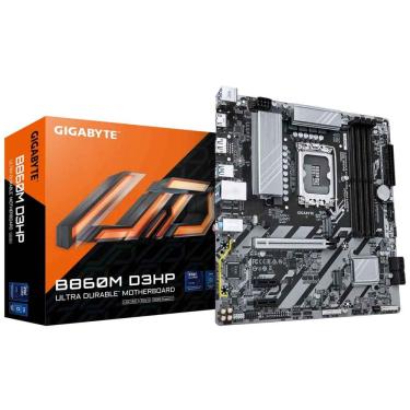 Imagem de Placa Mãe Gigabyte B860M D3HP LGA 1851 4xDDR5 Chipset Intel B860 mATX