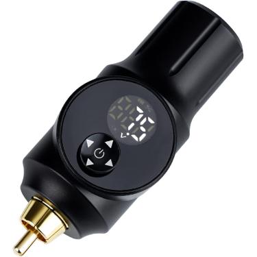 Imagem de Mastro Lcd Recarregável Mini Wireless Bateria Para Metralhadora De Tatuagem Rca Cabo Fonte De Alimentação De Maquiagem Permanente