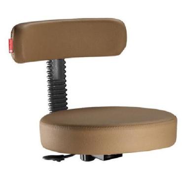 Imagem de Assento Encosto Mocho Estética Slim Marrom - Cadeira Brasil