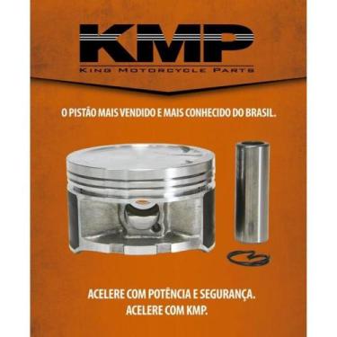 Imagem de Kit pistão com anel CG125 2002-2008 Bros 125 2003-2005 1,50 - KMP