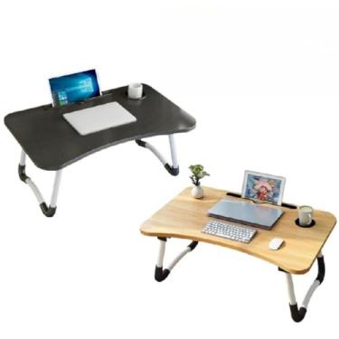 Imagem de Suporte Notebook Multiuso 47.5x29.5x21Cm Mesa Dobrável Portátil Para Estudos Trabalho Multiuso(ALEATÓRIO 47.5X29.5CM)