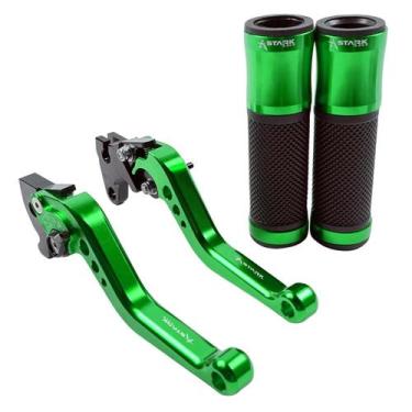 Imagem de Manete Manopla Esportivo Stark Race Yamaha Xt 660 Xt660, Verde
