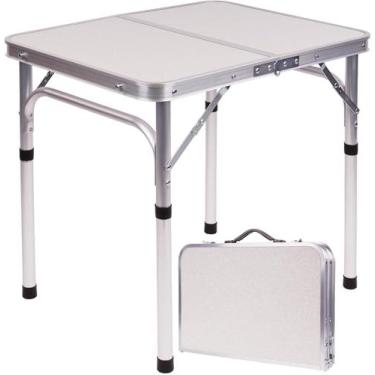 Imagem de Mesa Portátil Dobrável Liga de Alumínio Mesa Leve Para Áreas Externas,