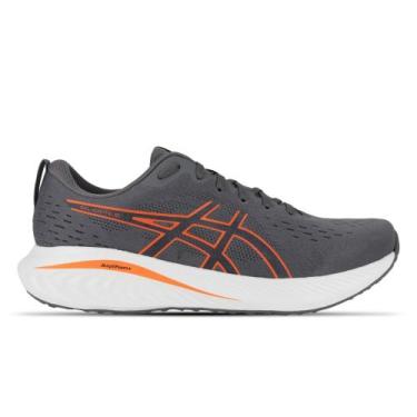 Imagem de Tênis ASICS GEL-Excite 10 - Masculino - Cinza/Laranja, 42