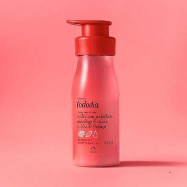 Imagem de Creme Nutritivo Para o Corpo Natura Tododia Framboesa e Pimenta Vermel