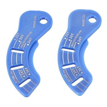 Imagem de Zerodis Ferramenta de Guia de Ajuste Precisa 12 Velocidade do Diaberador Traseiro Medidor de Calibração para Ciclistas Material Plástico