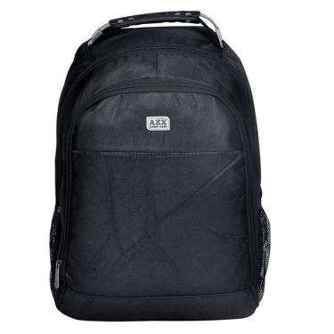 Imagem de Mochila Para Notebook Executiva 2 Bolsos Preta - 100695