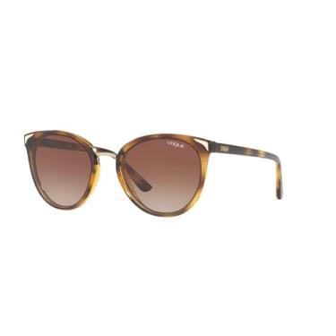 Imagem de Vogue Óculos de sol femininos VO5230S 54 54 mm, Dark Havana/Brown Gradient, 54 mm