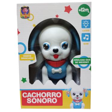 Imagem de Robo - Cachorro Sonoro Azul HONGYAO