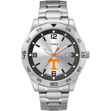 Imagem de Timex Tribute Relógio masculino Citation 42 mm quartzo com pulseira de aço inoxidável, Tennessee Volunteers, Relógio de quartzo