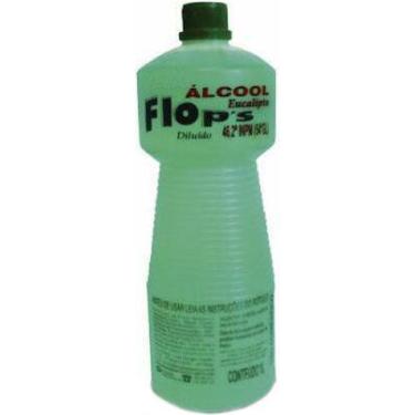 Imagem de Álcool Líquido 46 Perfumado Eucalipto Flops 1l