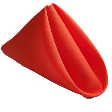 Imagem de Kit Guardanapo Boca Tecido Mesa Posta 6 Pç Oxford Liso - Bordando Enxo