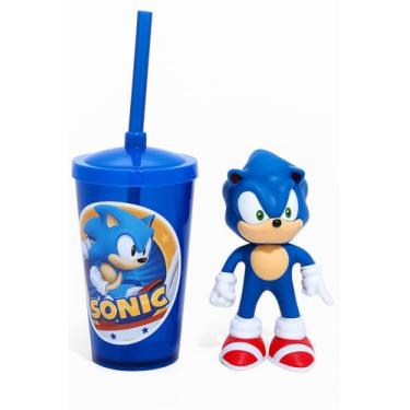 Imagem de KIT COPO + BRINQUEDO ÍDOLO AZUL – RESISTENTE E ATRATIVO!