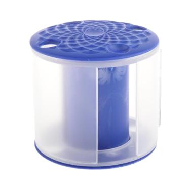 Imagem de Qraatosi Suporte para Fita de Ginástica Rítmica, Acessório de Armazenamento Portátil, AZUL