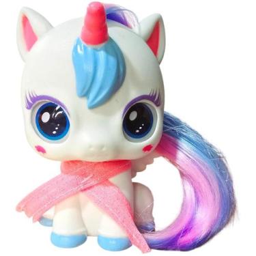 Imagem de Unicórnio Vinil Boneca Mini 15cm Alta Qualidade Colecionador - roma