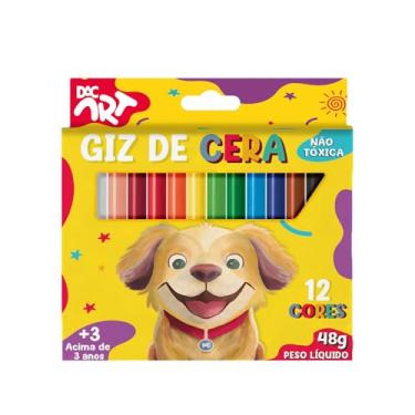 Imagem de DAC - Giz de Cera com 12 Cores