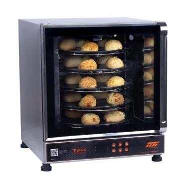 Imagem de Forno Elétrico Giratório 5 Assadeiras Linha Maxx Modelo FGED-5 Digital