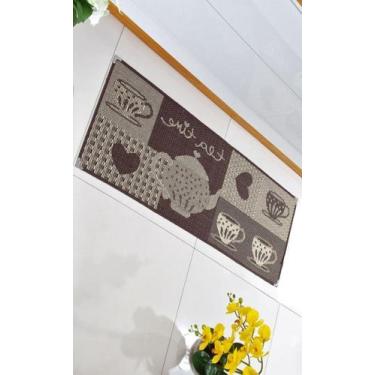 Imagem de Passadeira Tapete Sisal 1,50m Marrom. - Lancer