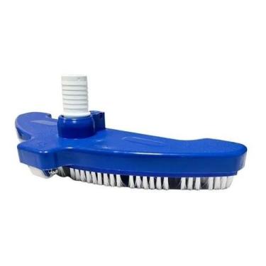 Imagem de Aspirador Jumbo 3 Rodas Escova Acessório Limpeza Piscina - brustec