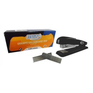 Imagem de Kit - 10.000 Grampo Galvanizado 26/6 (2Cx) + 1 Grampeador - Jocar/Bacc