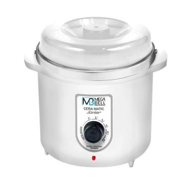 Imagem de Termocera Aquecedor de Cera Junior 400g Bivolt com Refil Toda Branca -
